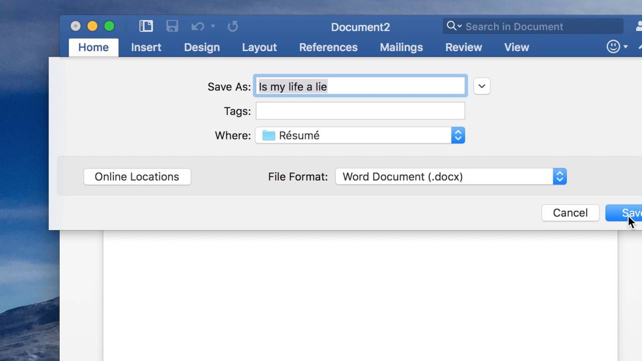 search the picture format on word for mac